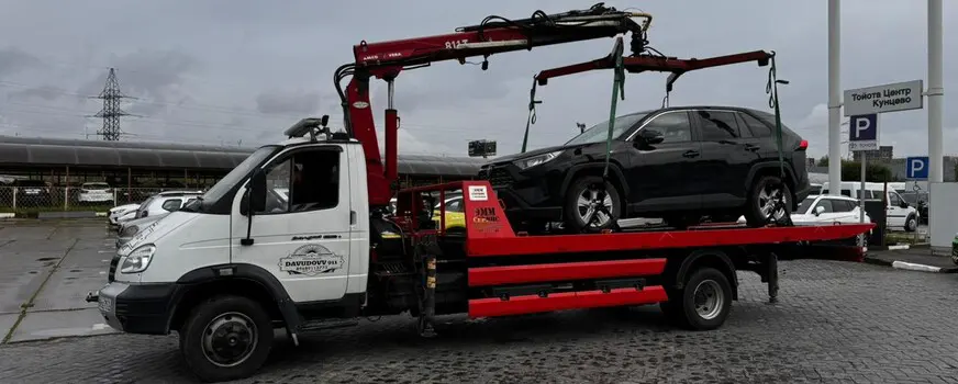 Эвакуатор-манипулятор для сложных случаев